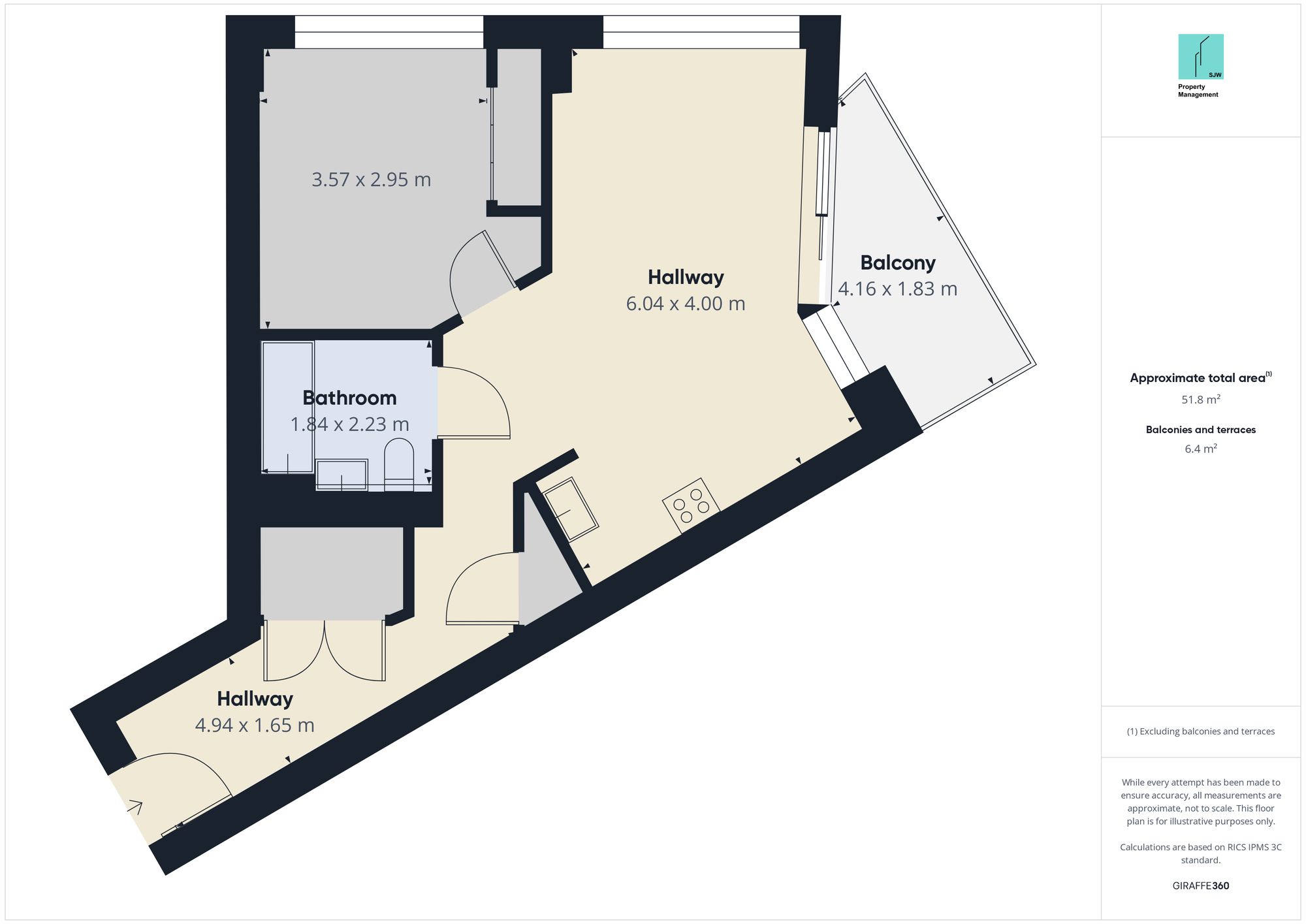 Apt 109, 1 Linear Place, London floorplan