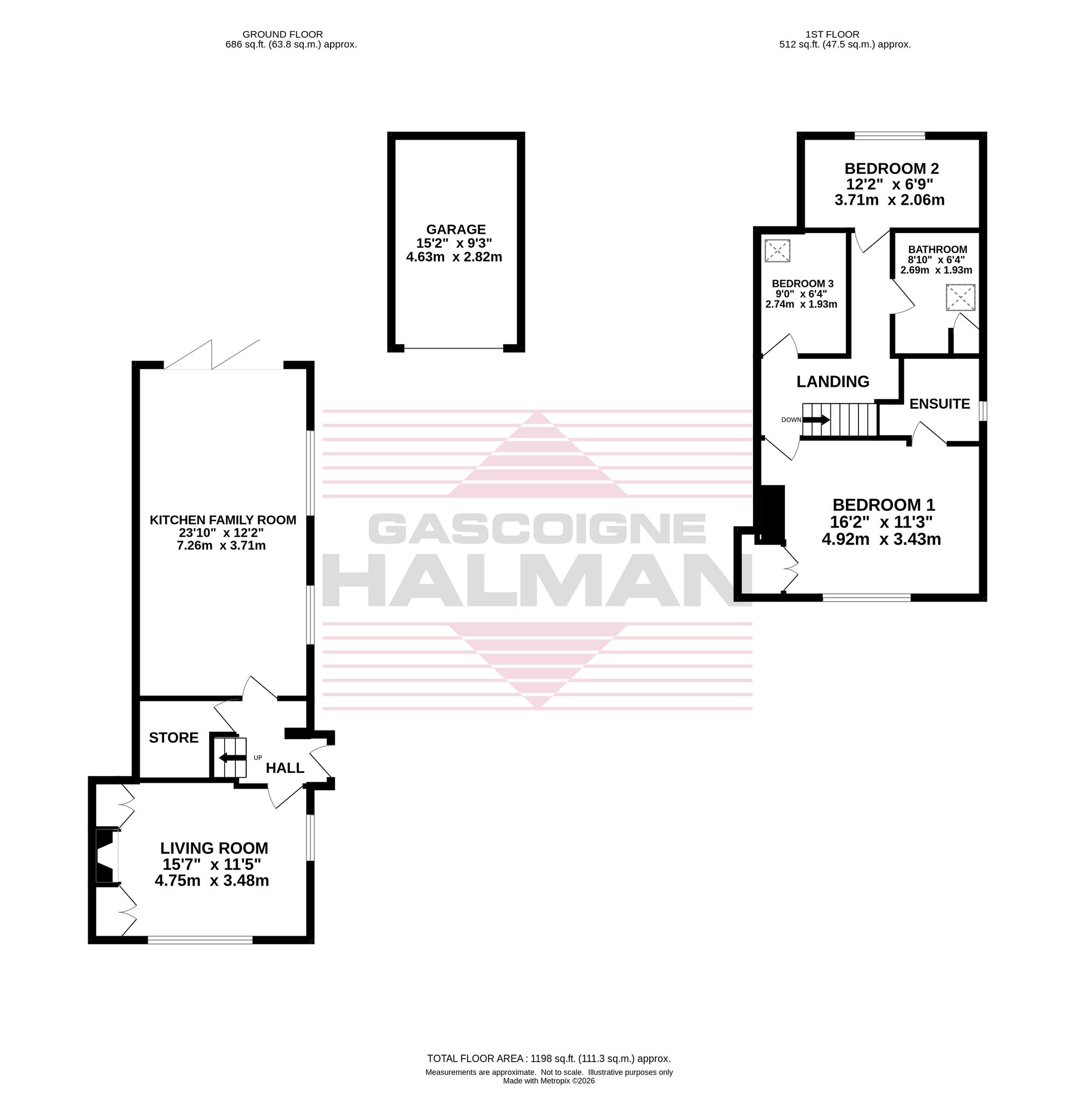 14 Church Lane, Stockport floorplan