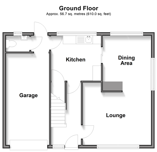 Peak Drive Eastry, Sandwich floorplan