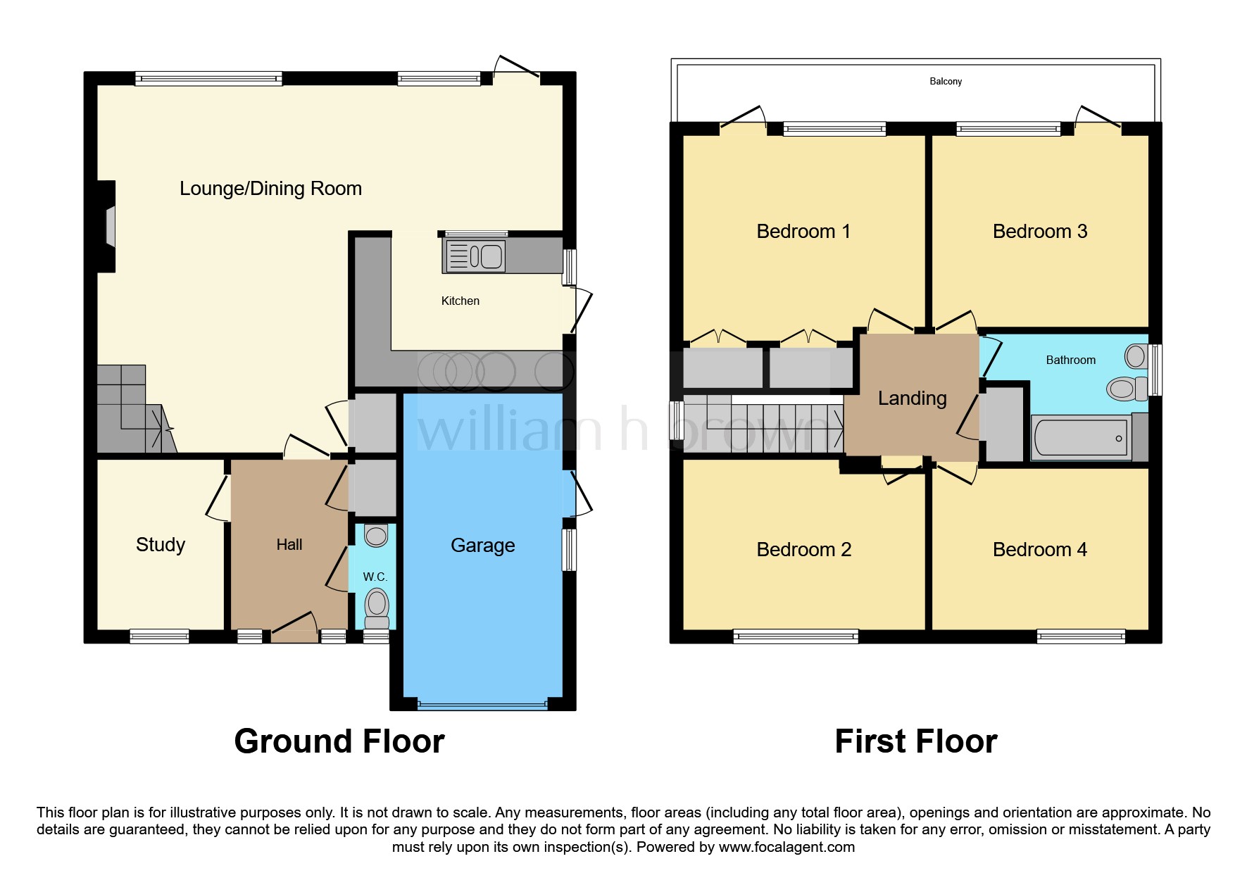 10, Hillside, Royston floorplan