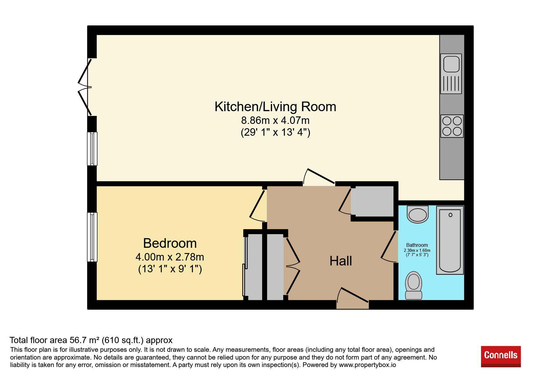 109, Upper Marshall Street, Birmingham floorplan