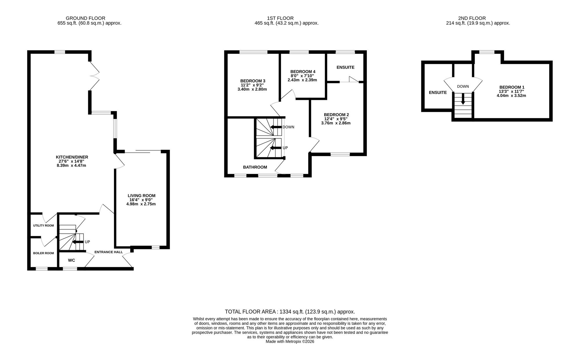 The Meadows The Chantry, Tarporley floorplan