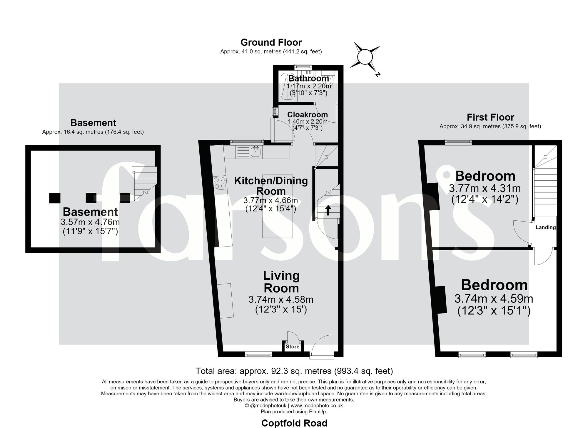 4 Coptfold Road, Brentwood floorplan