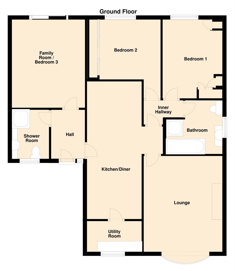 3 Bedrooms Detached bungalow for sale in Braddon Road, Loughborough LE11