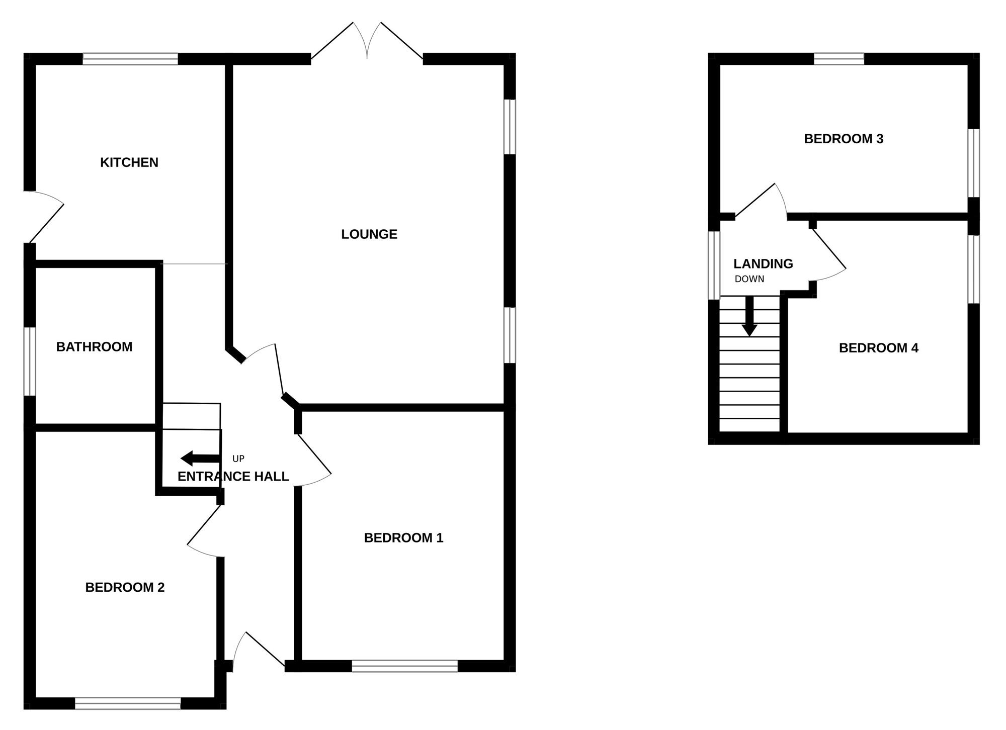 53, Tudor Green, West Clacton floorplan