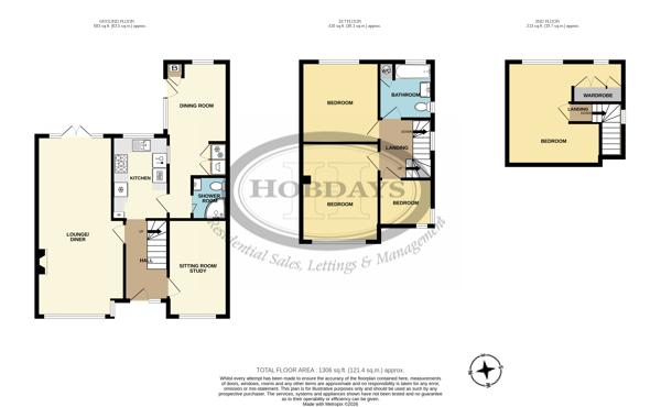 52, Mimms Hall Road, Potters Bar floorplan