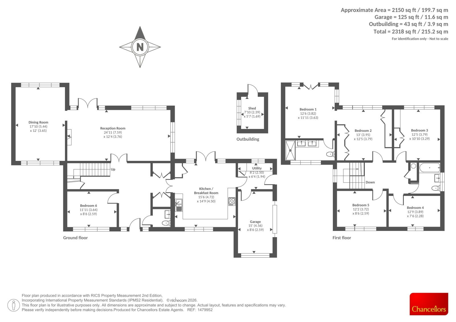 12 BATTLEMEAD CLOSE, Maidenehad, Maidenhead floorplan