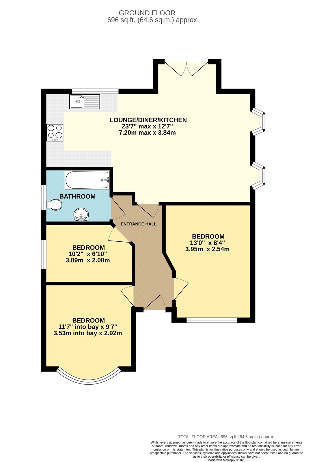 37, Albany Close, Bexley floorplan
