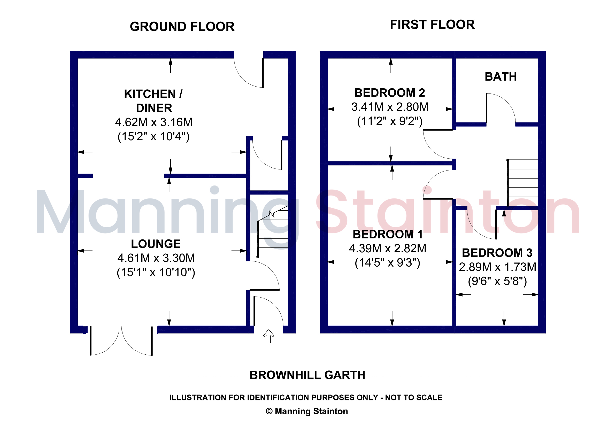 2, Brownhill Garth, West Yorkshire floorplan