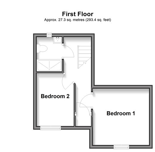 Clarence Road Wroxall, Ventnor floorplan