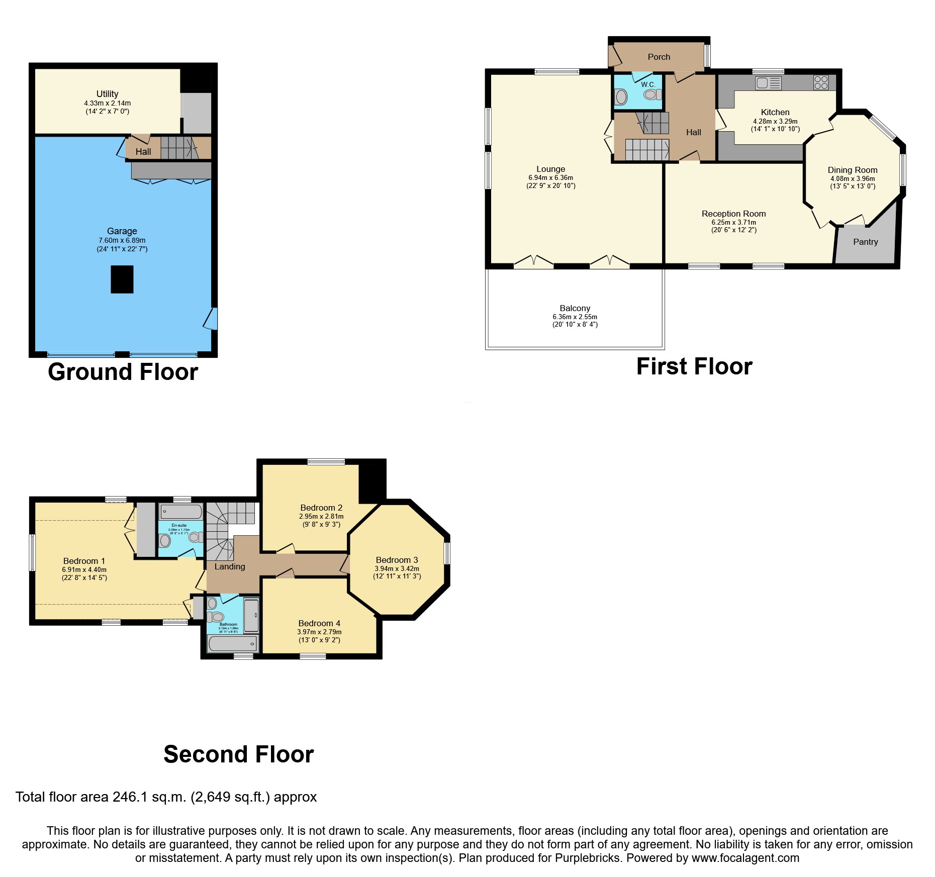 Hartshead Hall, Lily Lanes, Ashton-under-Lyne floorplan