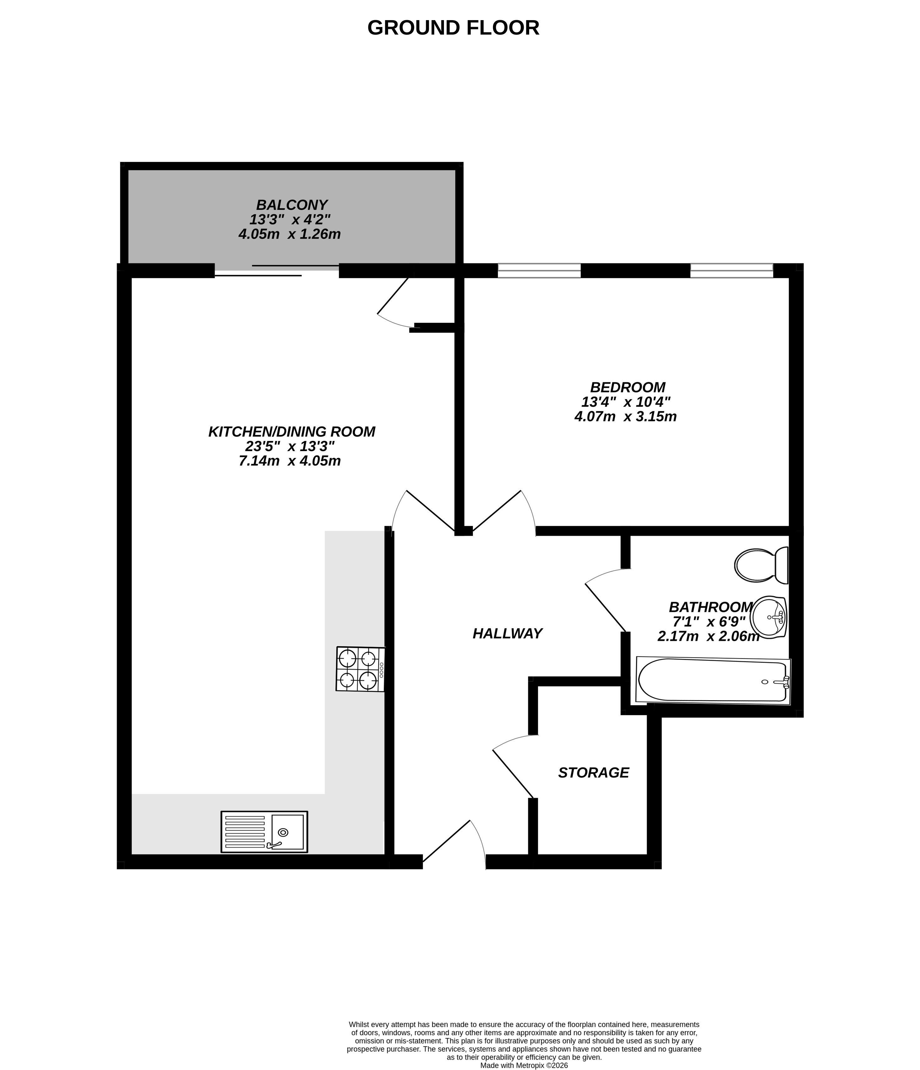 191, Moorfield Place, Hampshire floorplan