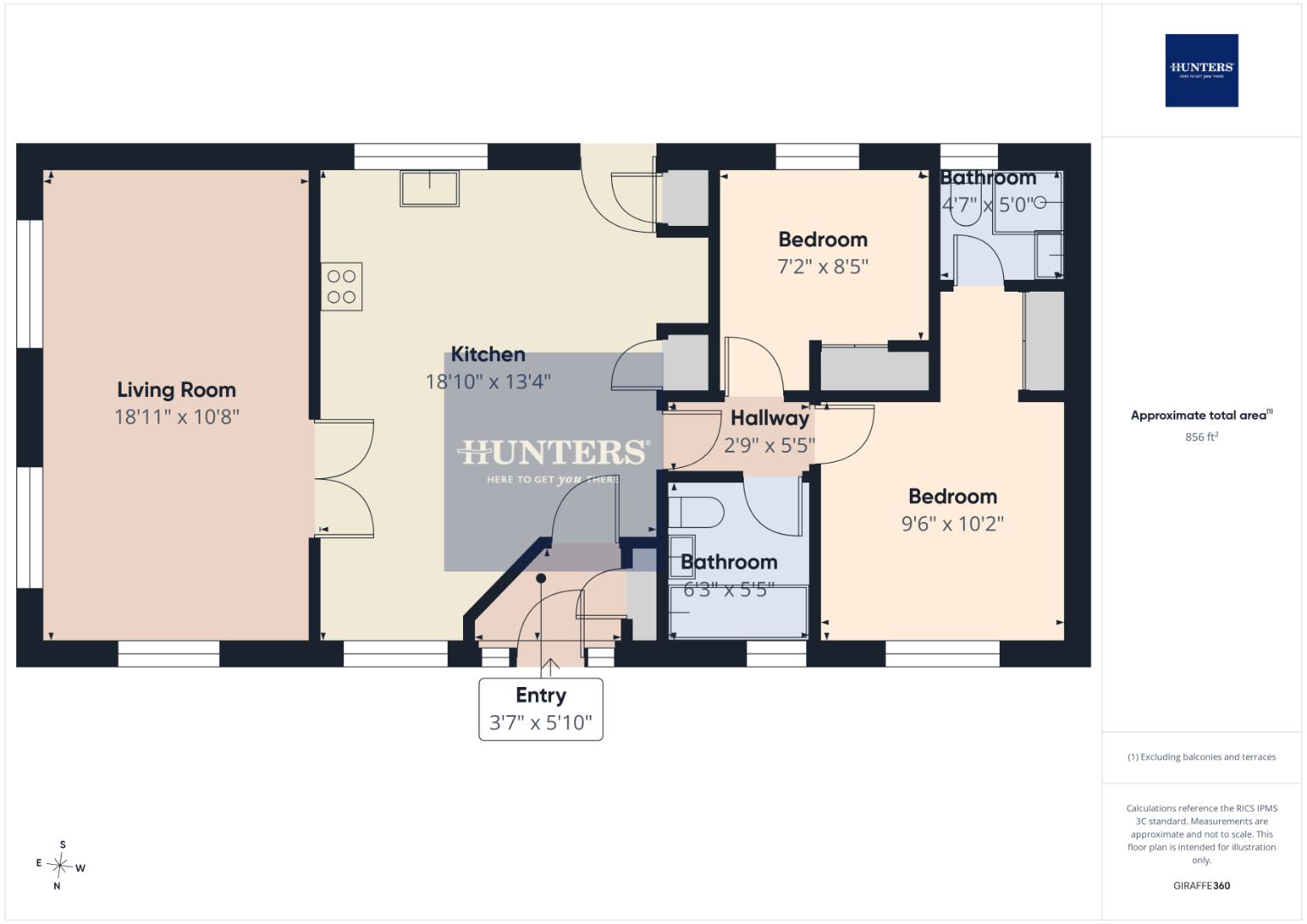 6 Badgerwood, West Road, Wokingham floorplan