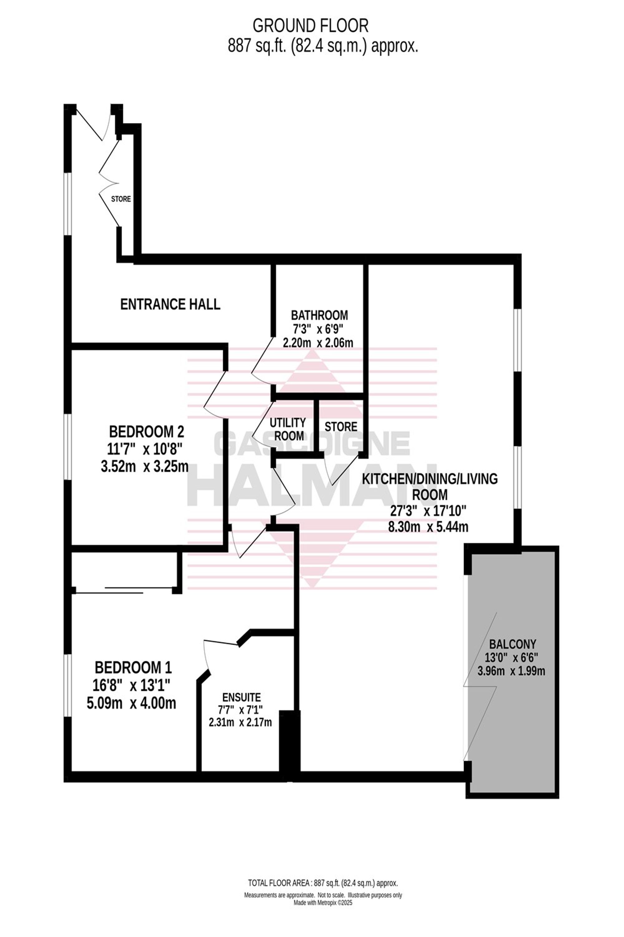 Apt 5, Sir Barnes Wallis House, Stockport floorplan