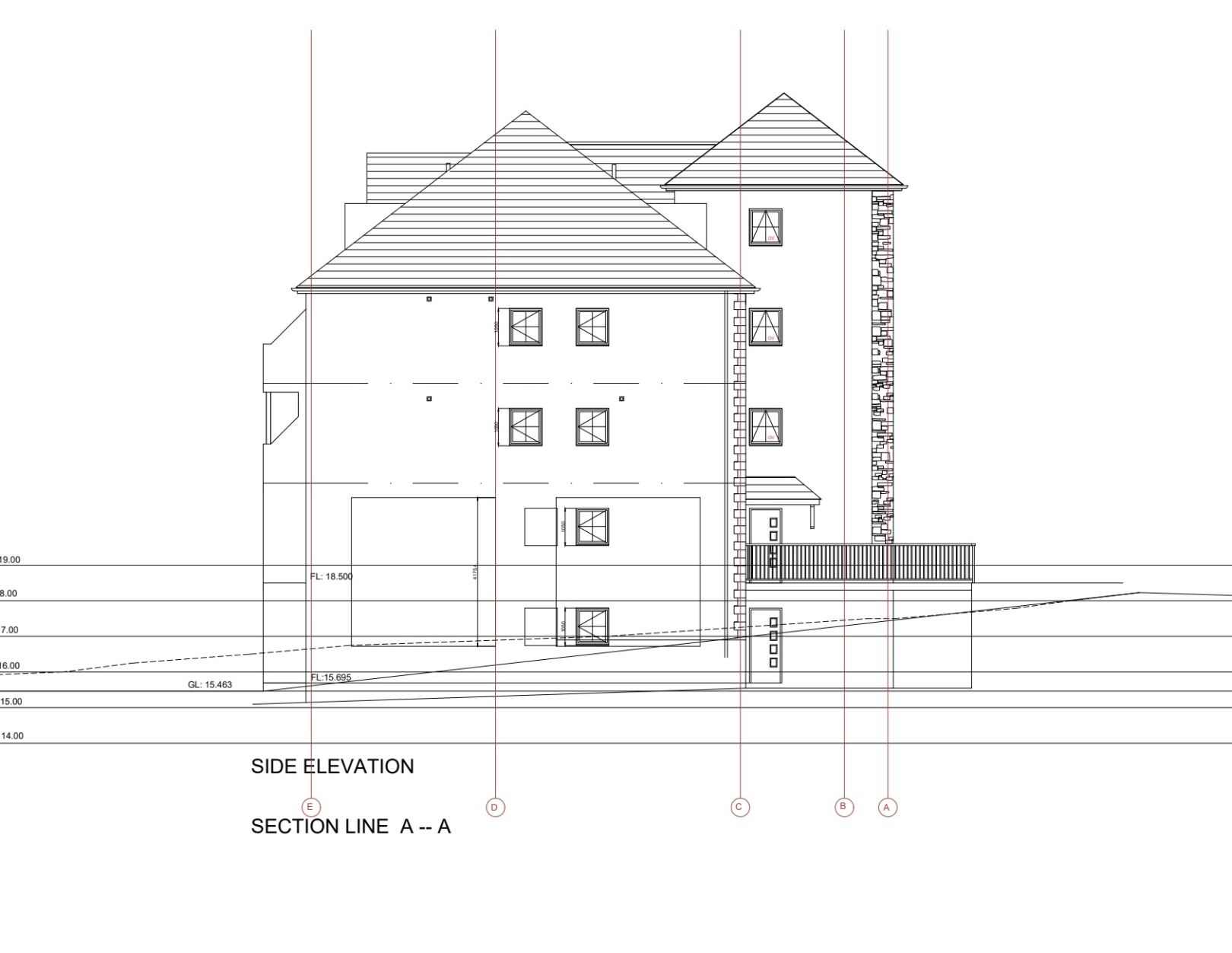 Third Floor Gwel Yr Ynys, North Road, Caernarfon LL55, 2 bedroom flat