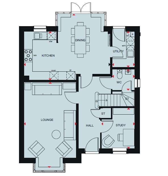 H879531, Tweed Street, Lubbesthorpe, Leicester floorplan
