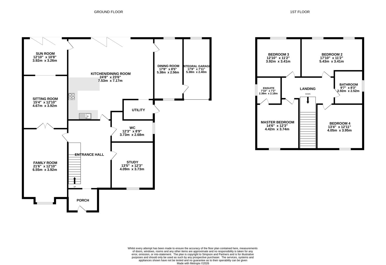 23, Tealby Close, Leicester floorplan