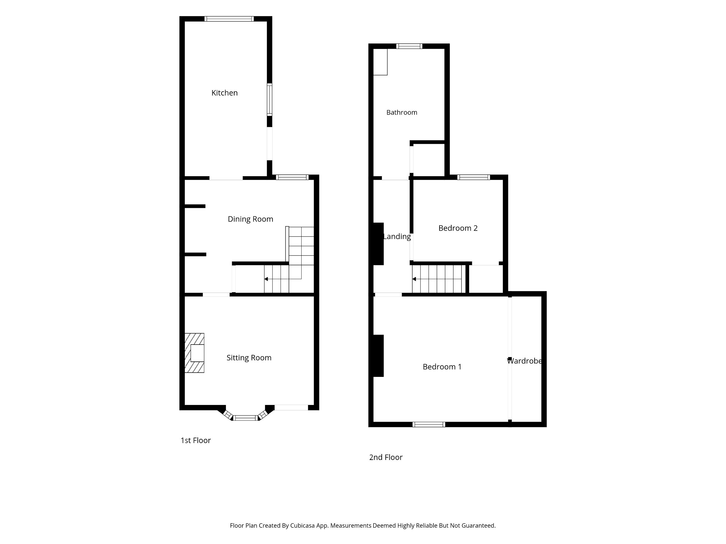 5a Victoria Street, Sandbach floorplan