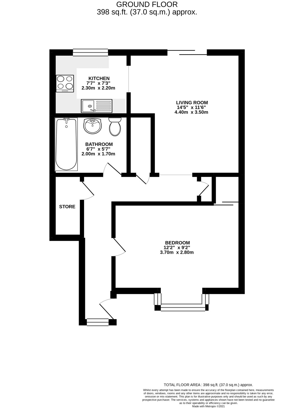 20, Timber Bank, Chatham floorplan