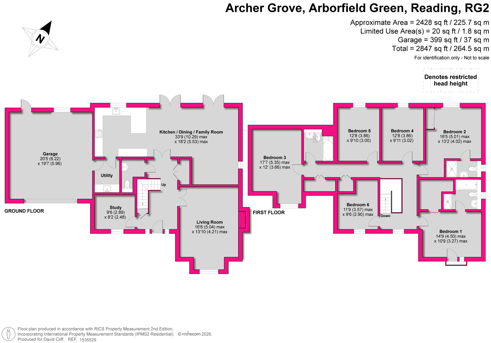 Archer Grove, Reading floorplan