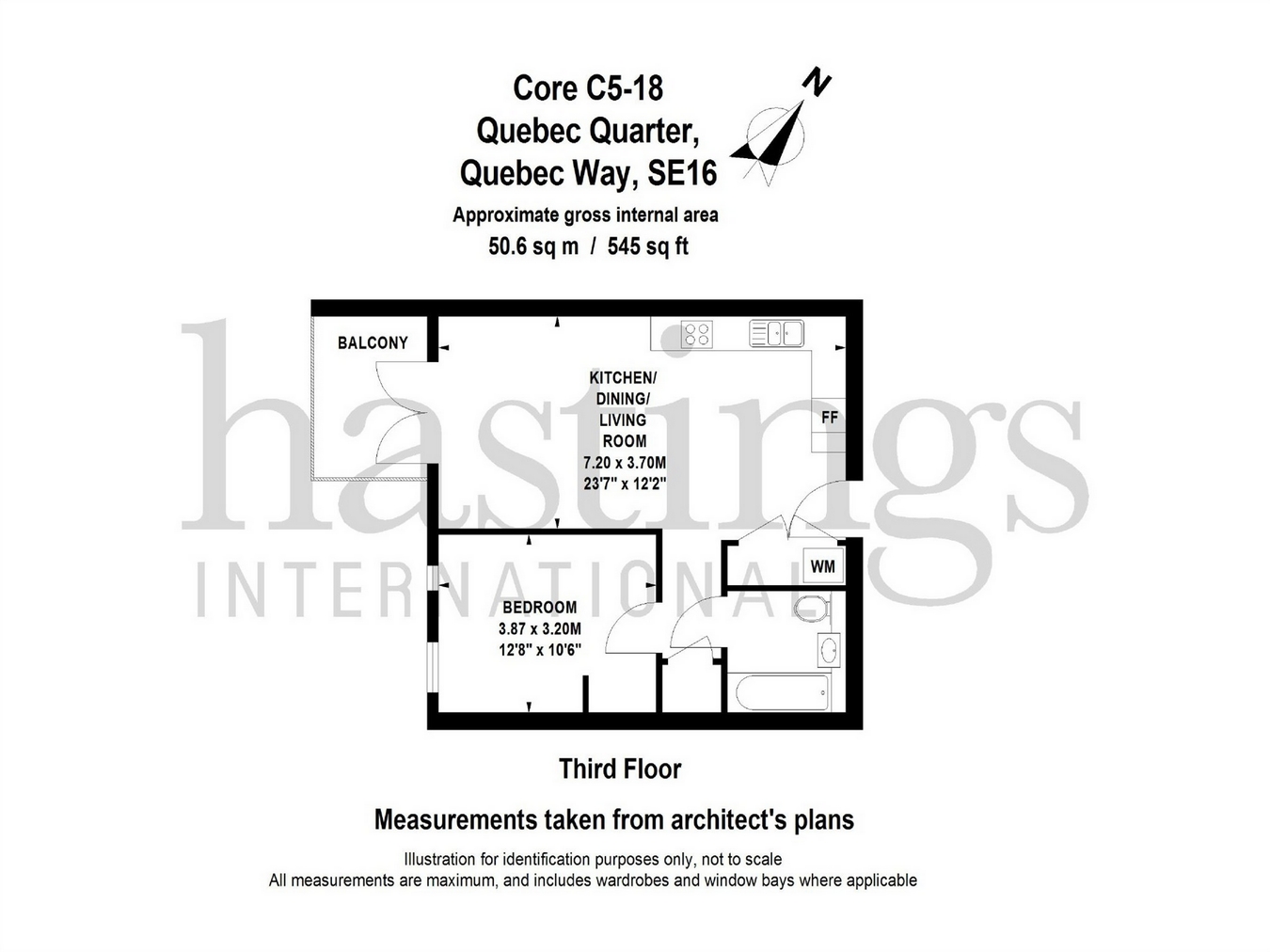 1 Bedrooms Flat for sale in Hornbeam House, 22 Quebec Way, Canada Water SE16