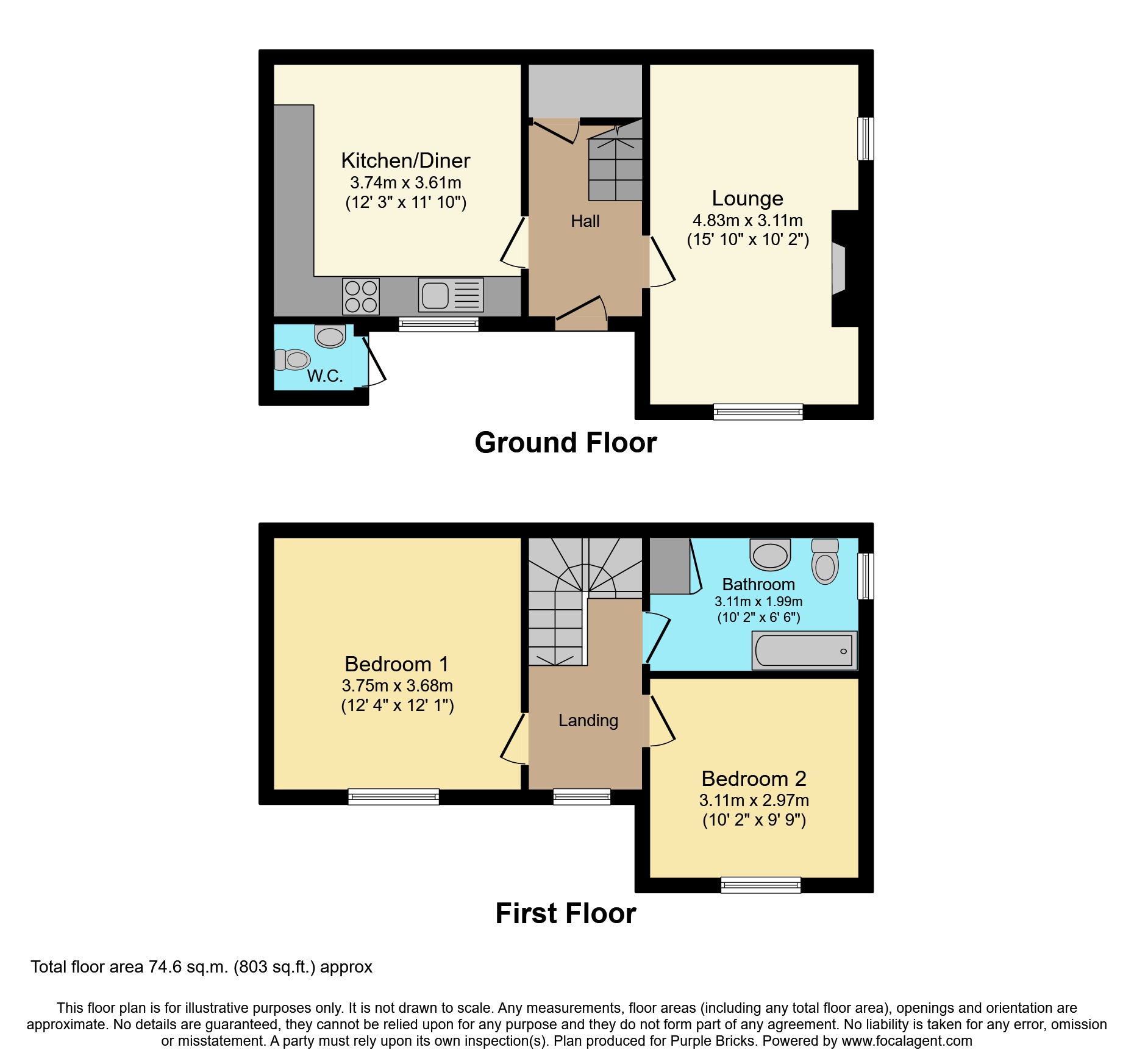 Ruffa Lane, Pickering YO18, 2 bedroom detached house for sale