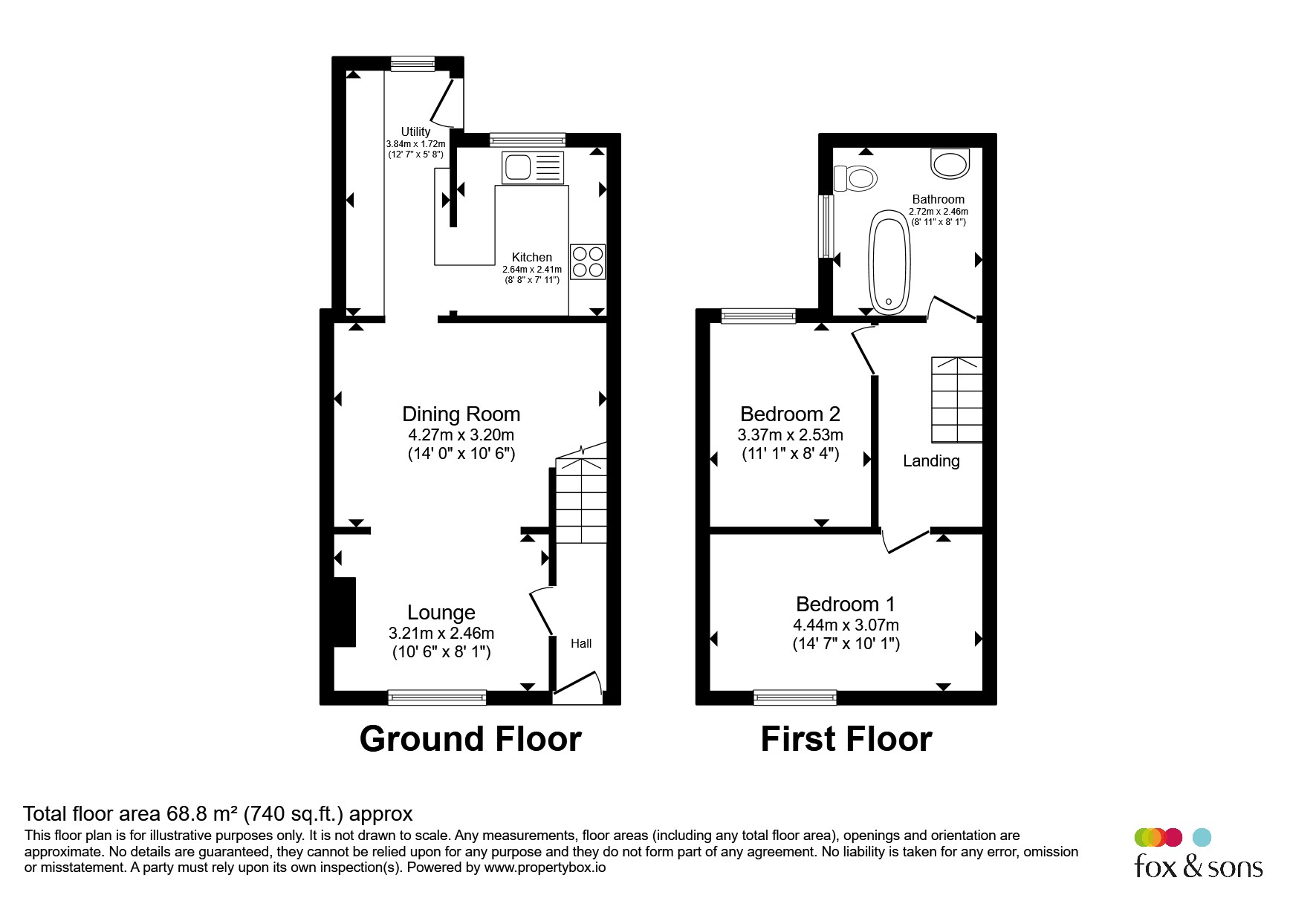 1, St. Michaels Avenue, Yeovil floorplan
