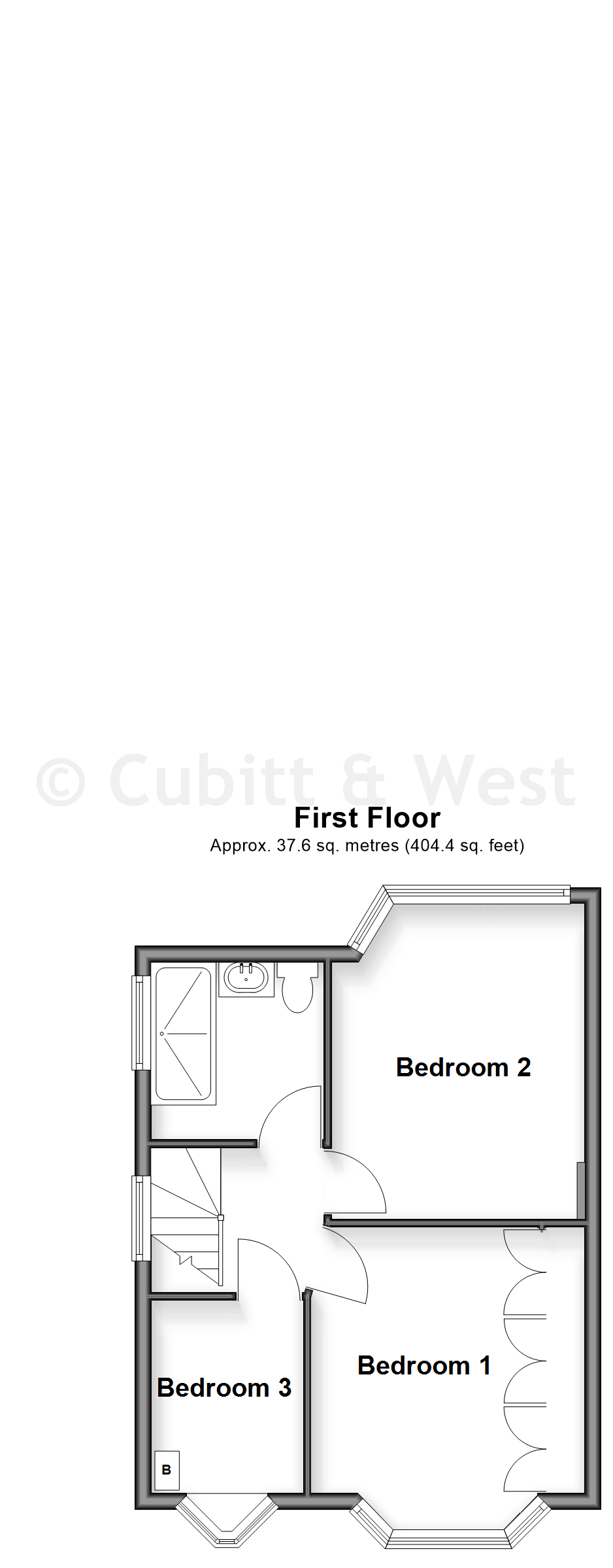 7, Elmwood Close, Wallington floorplan