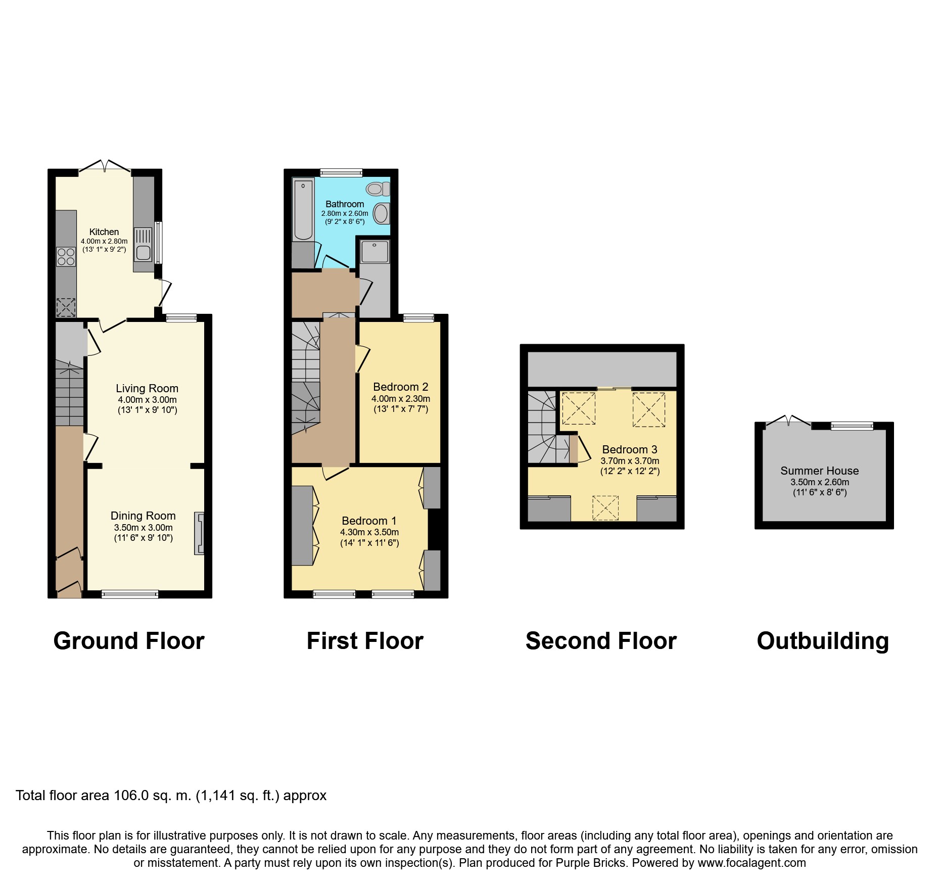 3 Bedrooms Terraced house for sale in Ladysmith Road, St. Albans AL3