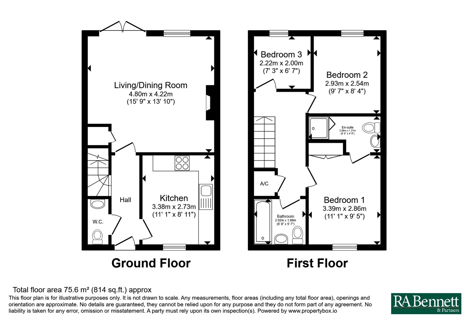 40, Harrolds Close, Gloucestershire floorplan