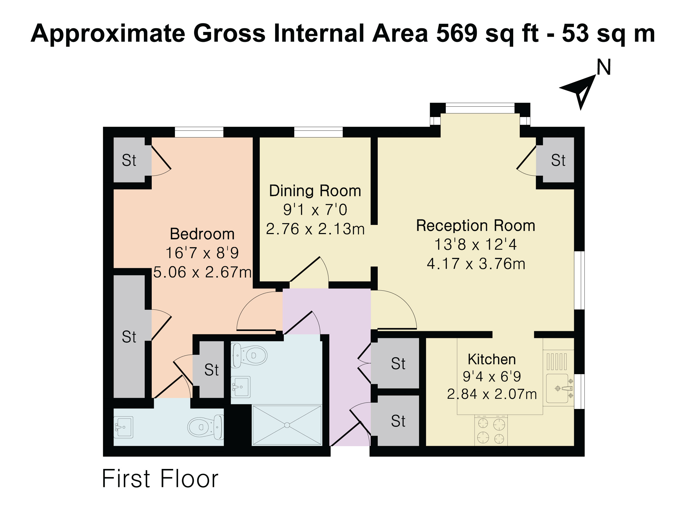 17, Pembroke Lodge, Stanmore floorplan