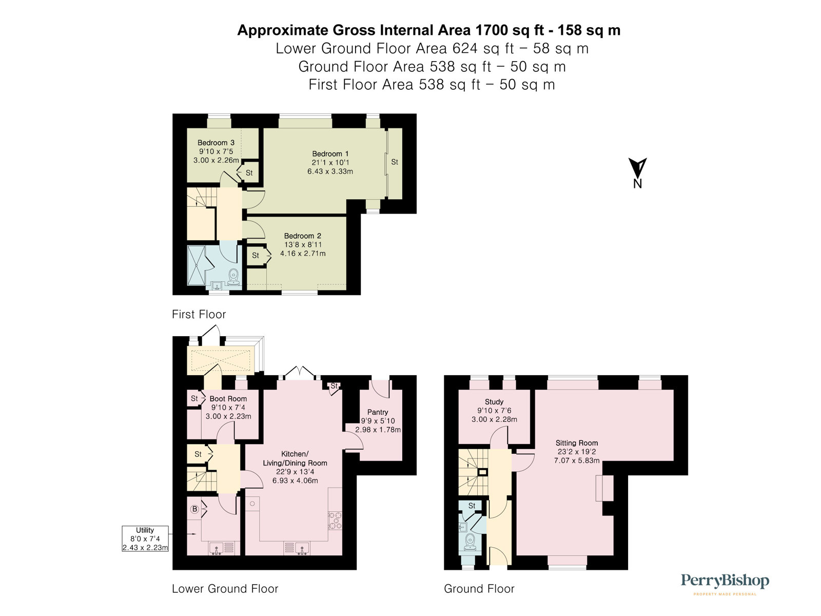 7, The Old Quarry, Bibury floorplan