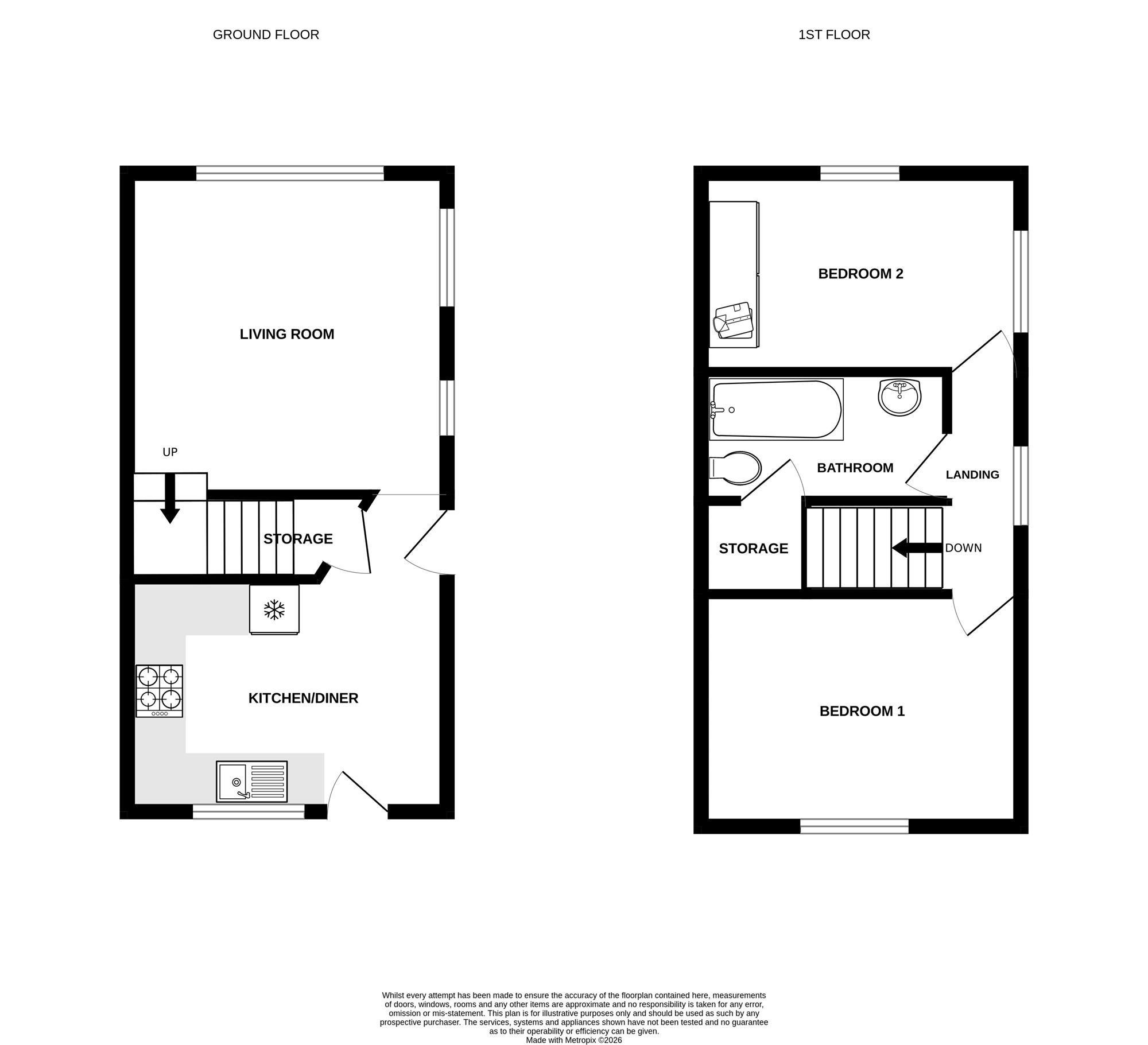24, Poplars Close, Colchester floorplan