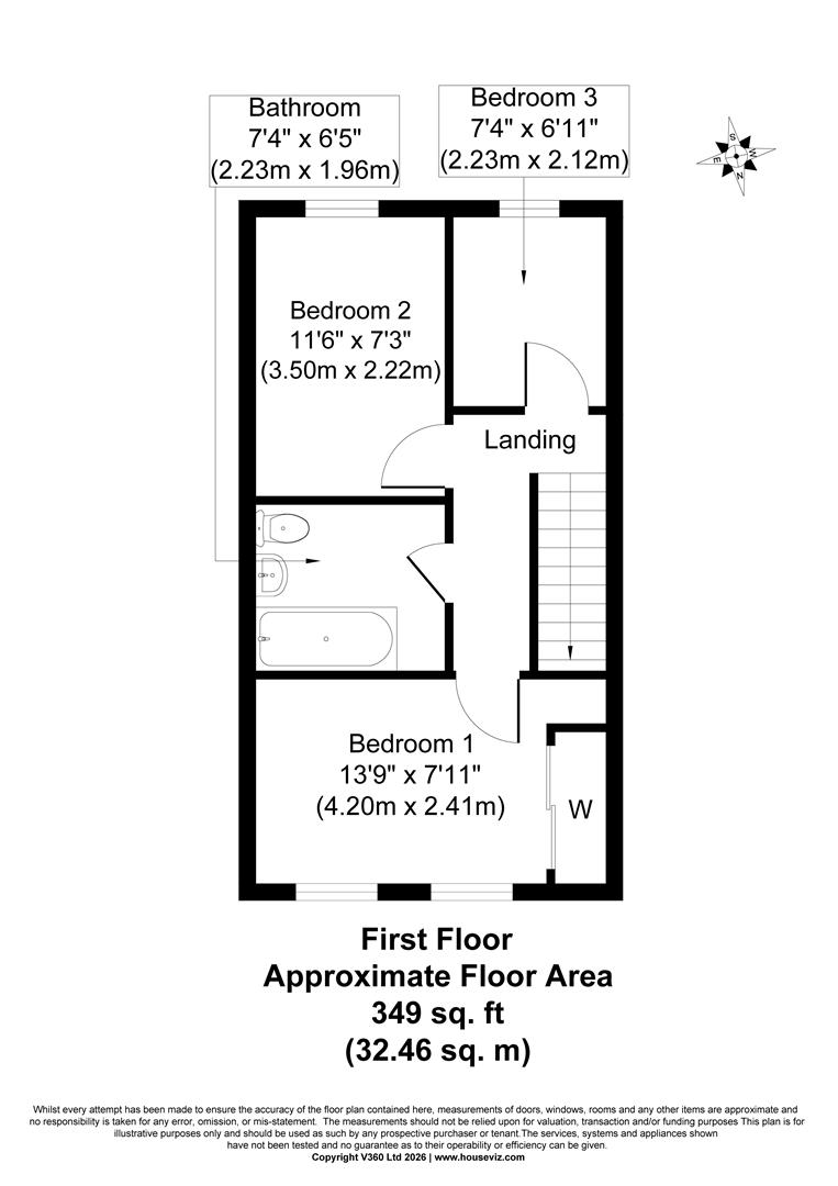 21, Birch Grove, Goole floorplan