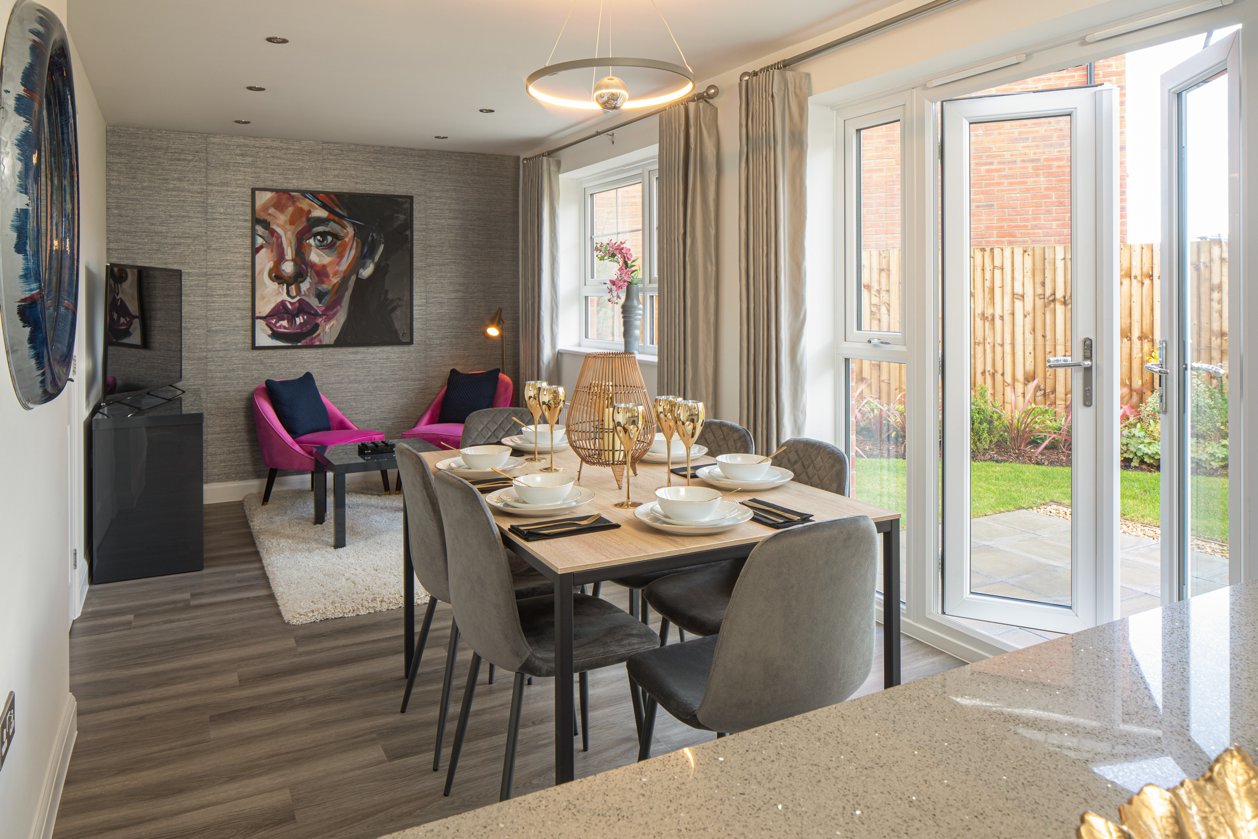 Property 3 of 10. Dining Area In The Radleigh 4 Bedroom Home
