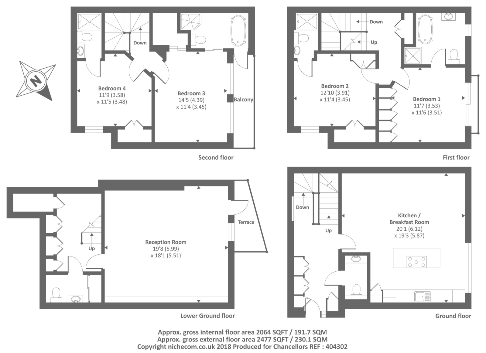Ferdinand Street, Camden NW1, 4 bedroom end terrace house for sale