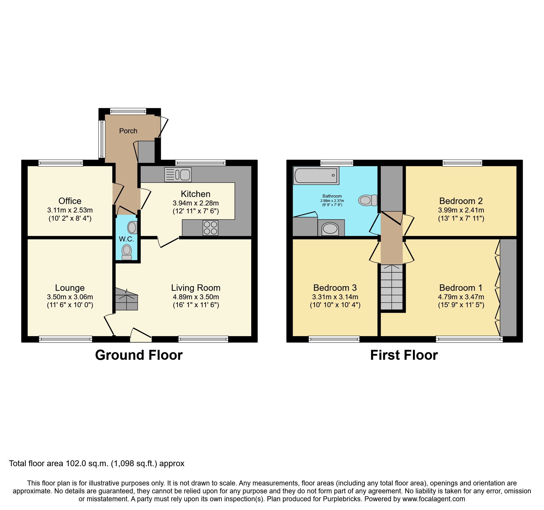 Main Street, Swannington, Coalville LE67, 3 bedroom semidetached house
