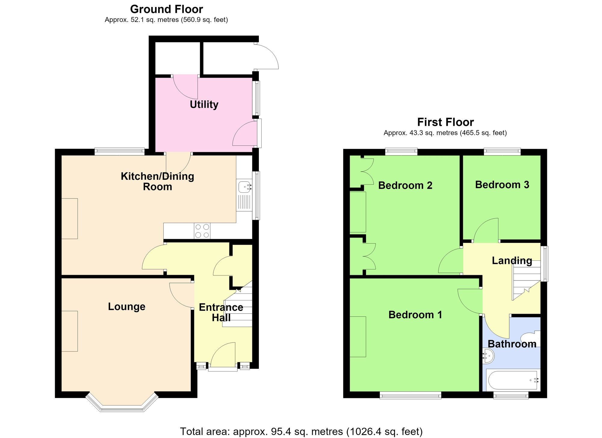 4 Park Road, Boston floorplan