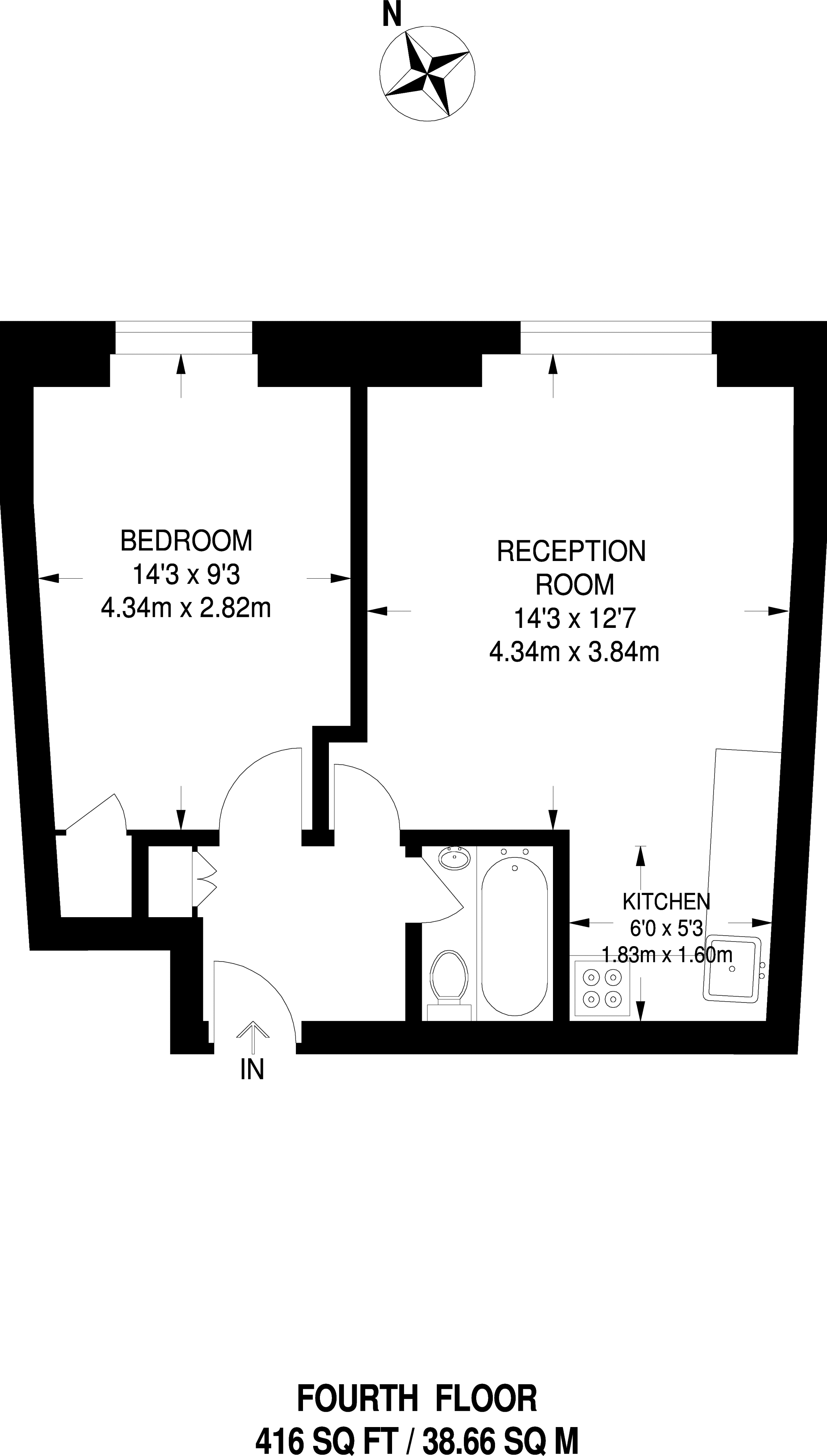 1 Bedrooms Flat to rent in Westbourne Terrace, Bayswater W2