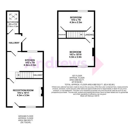 194, Prestbury Road, Gloucestershire floorplan