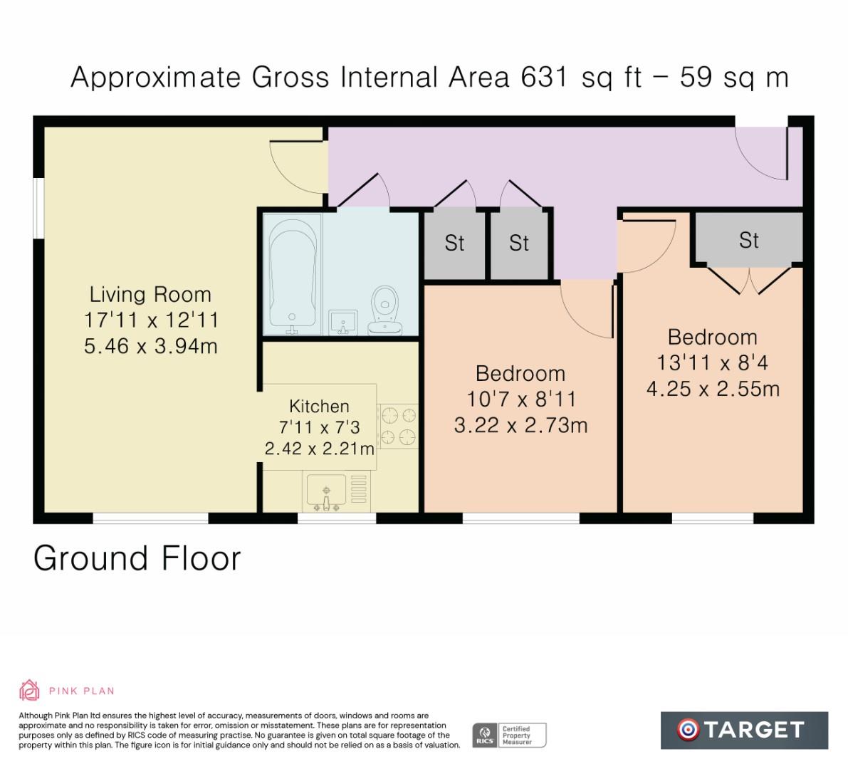 20, Pentland Close, London floorplan