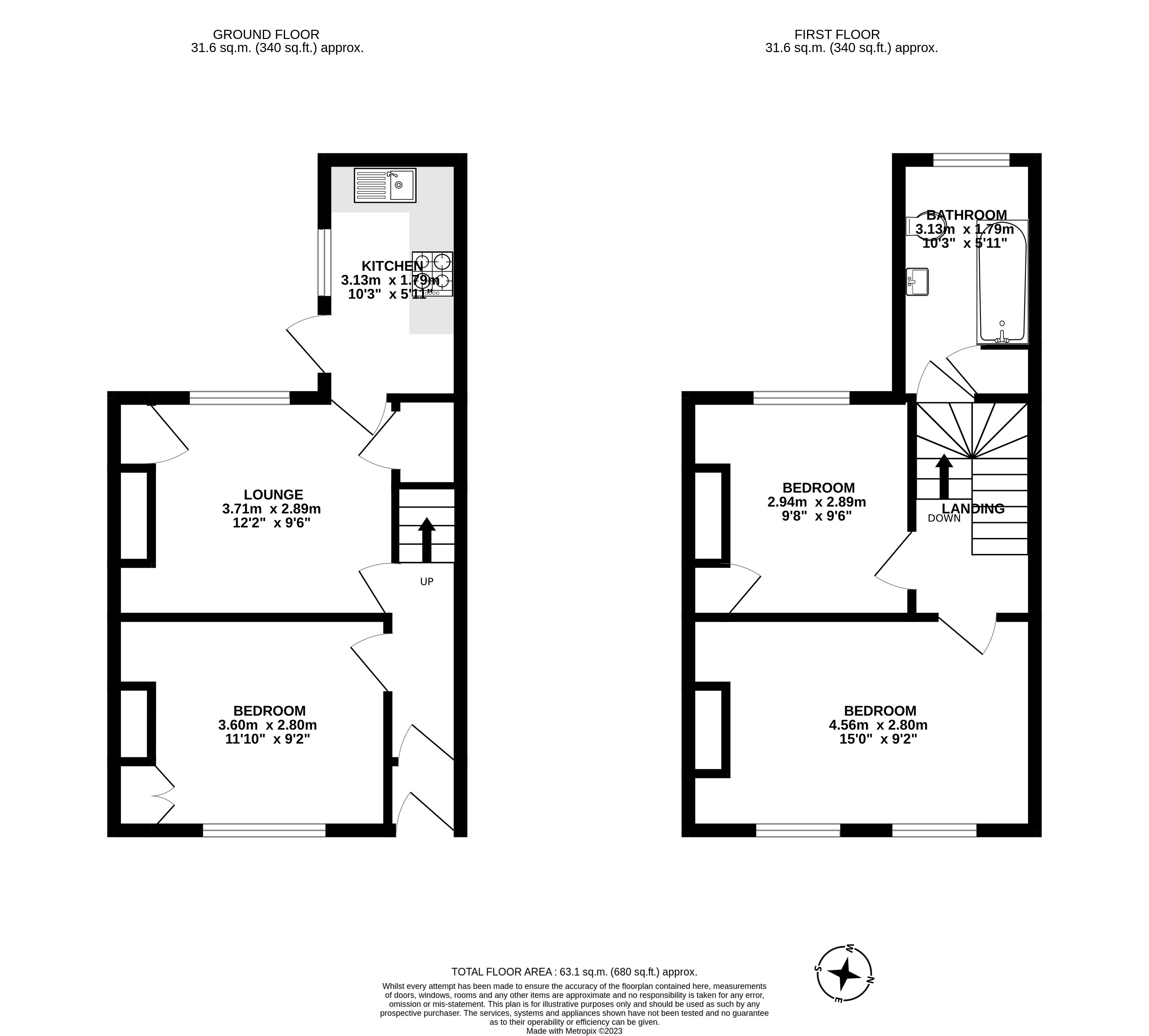 37, Hoopern Street, Exeter floorplan