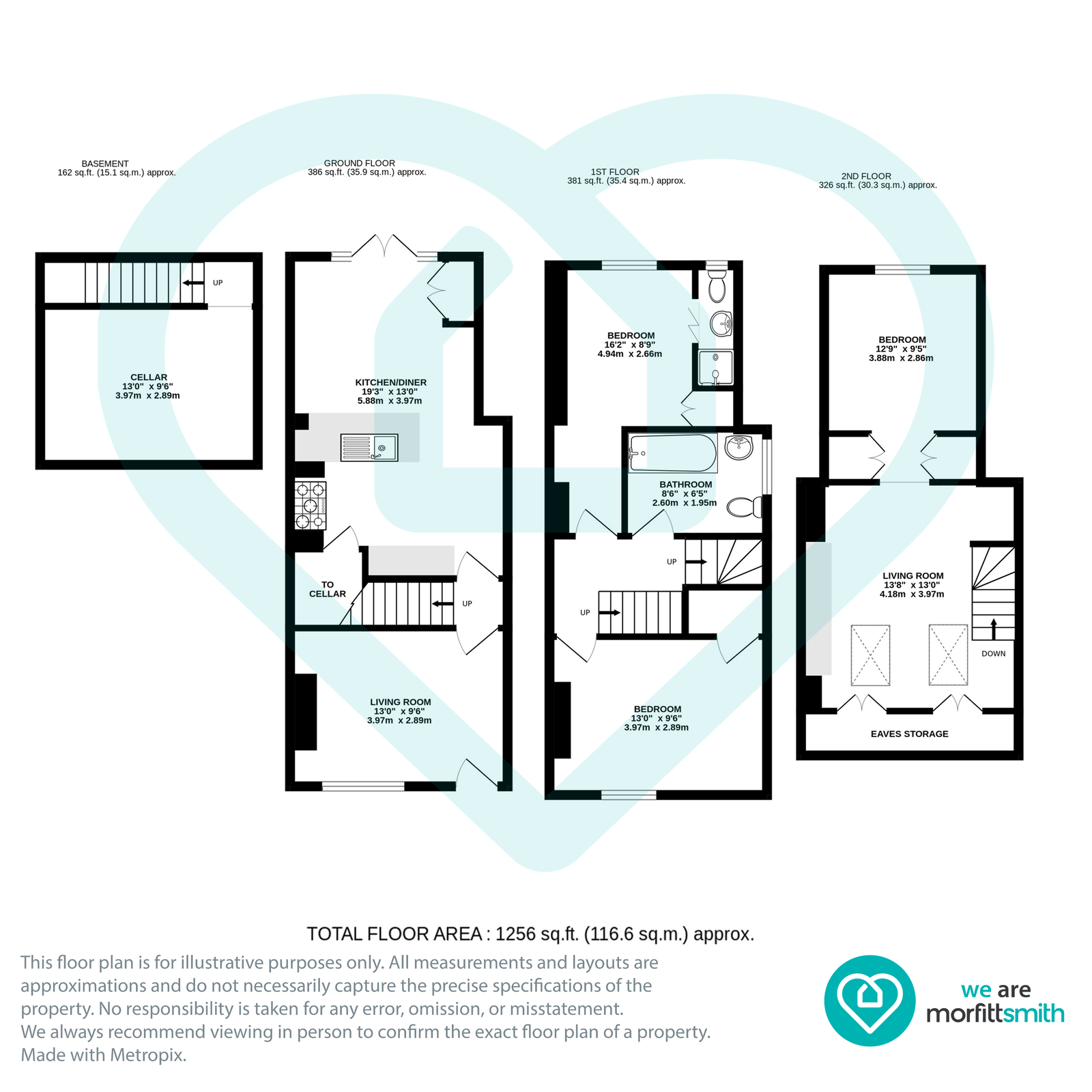 5, Linden Road, Sheffield floorplan
