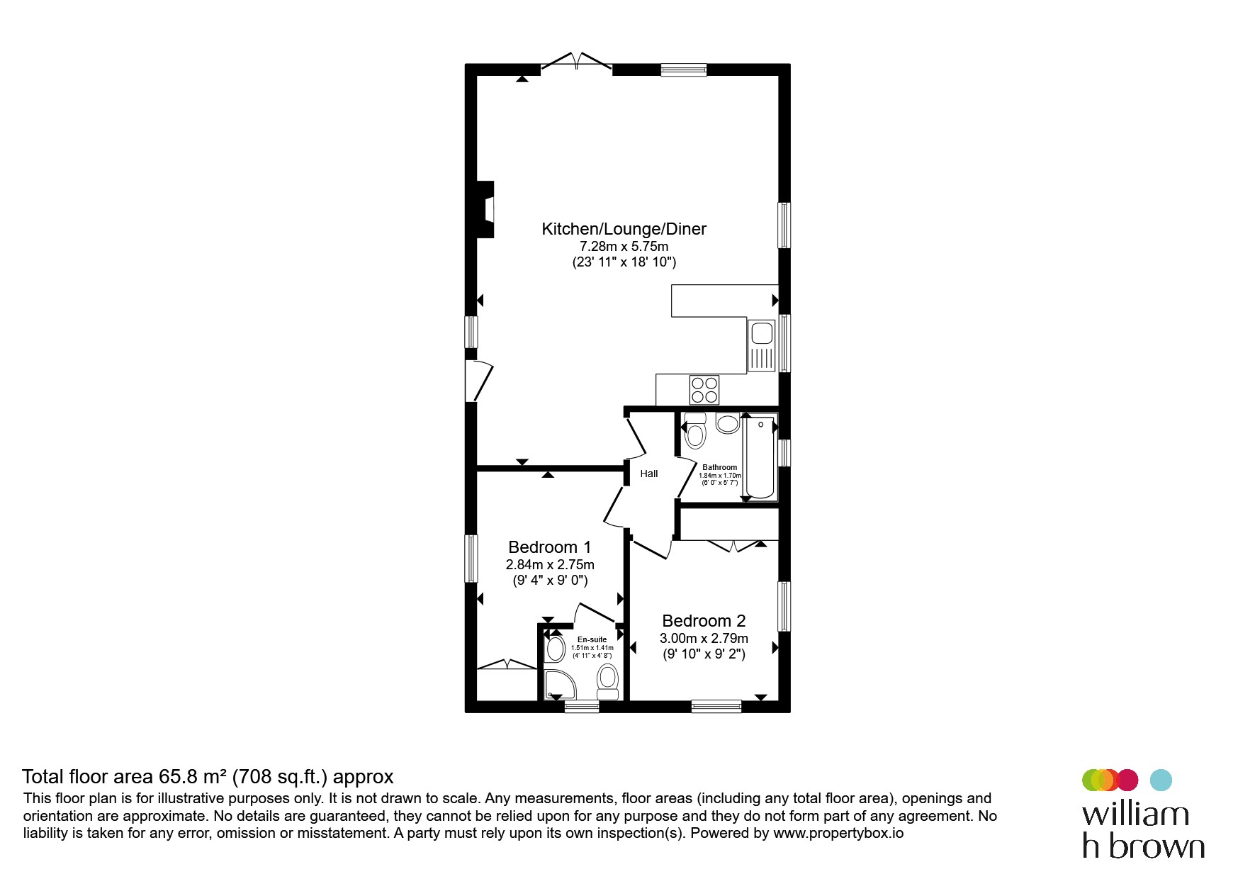 4, Wentworth Drive, Kirkgate, Wisbech floorplan
