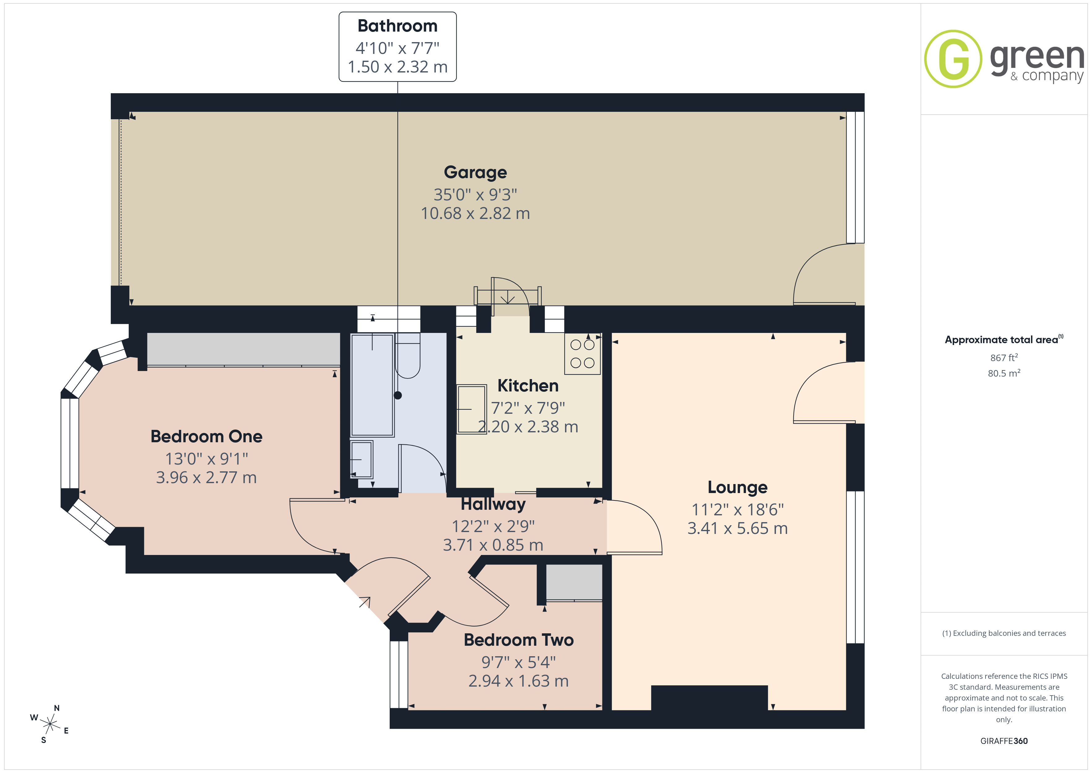 30, Darley Avenue, Birmingham floorplan