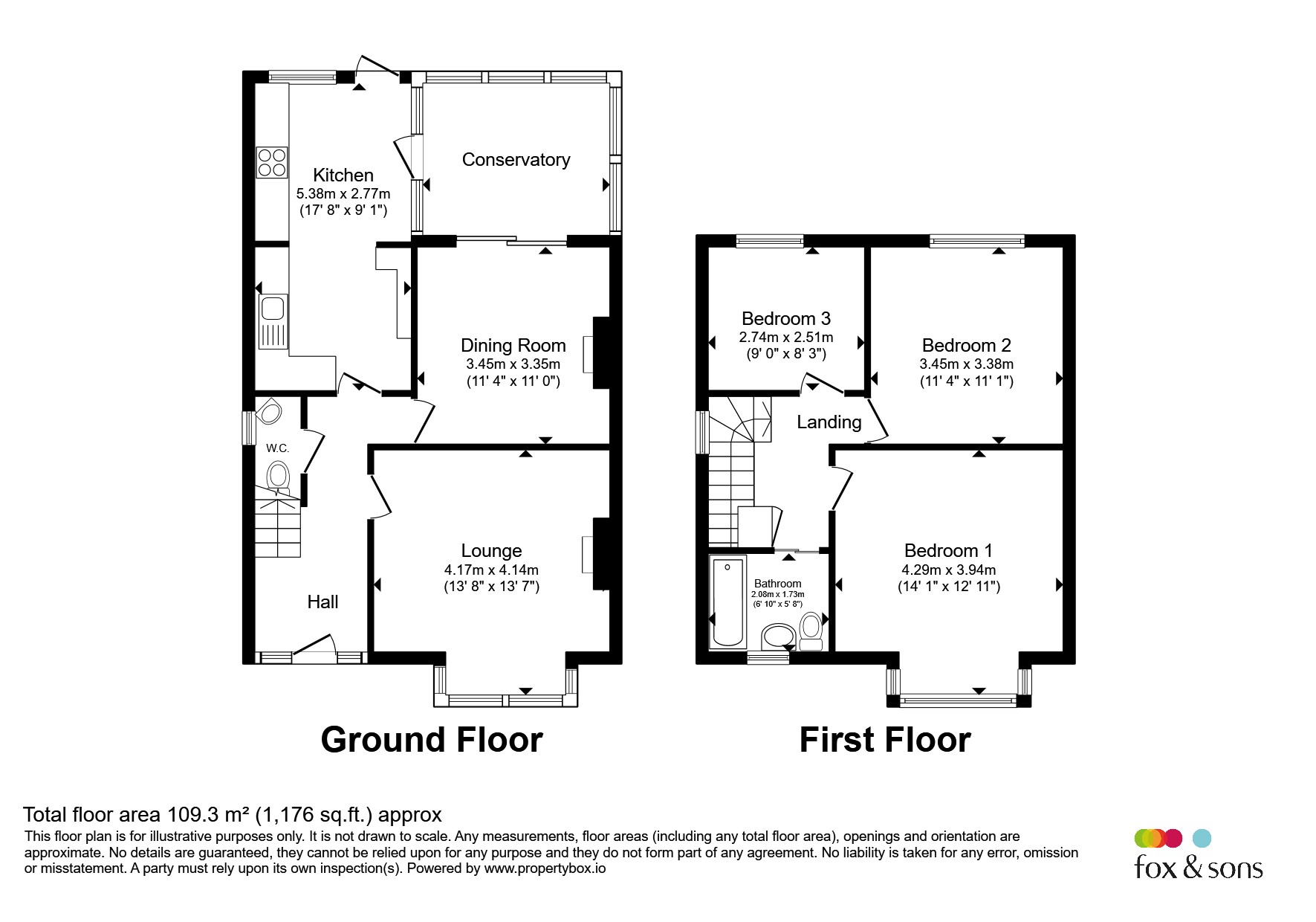 53, Brodrick Road, Eastbourne floorplan