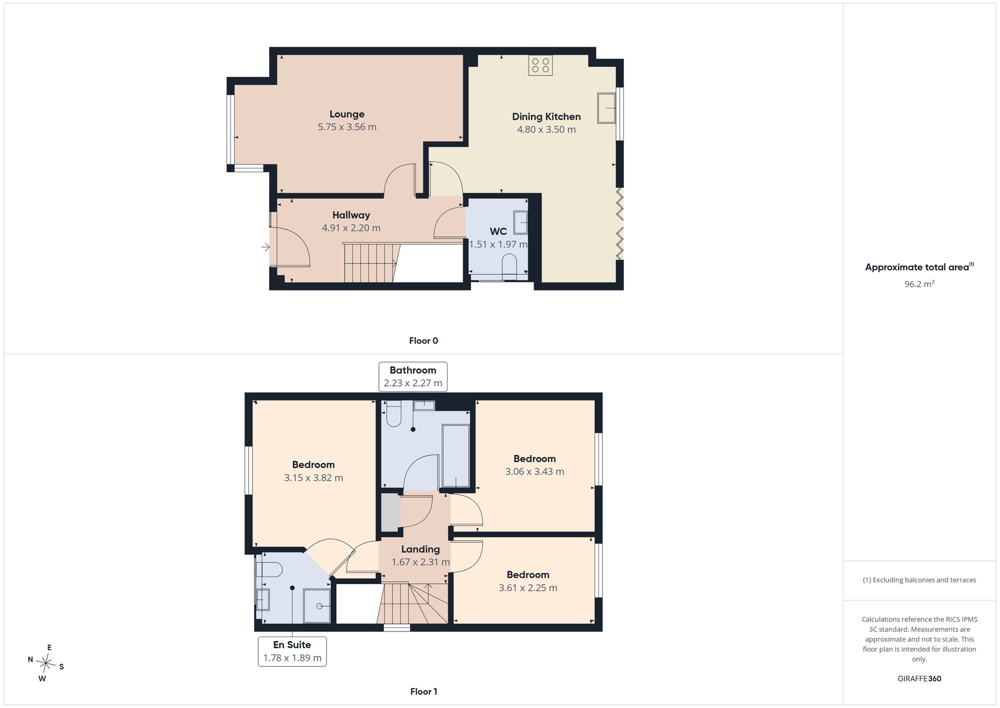 34 Birch Crescent, Chester Le Street floorplan