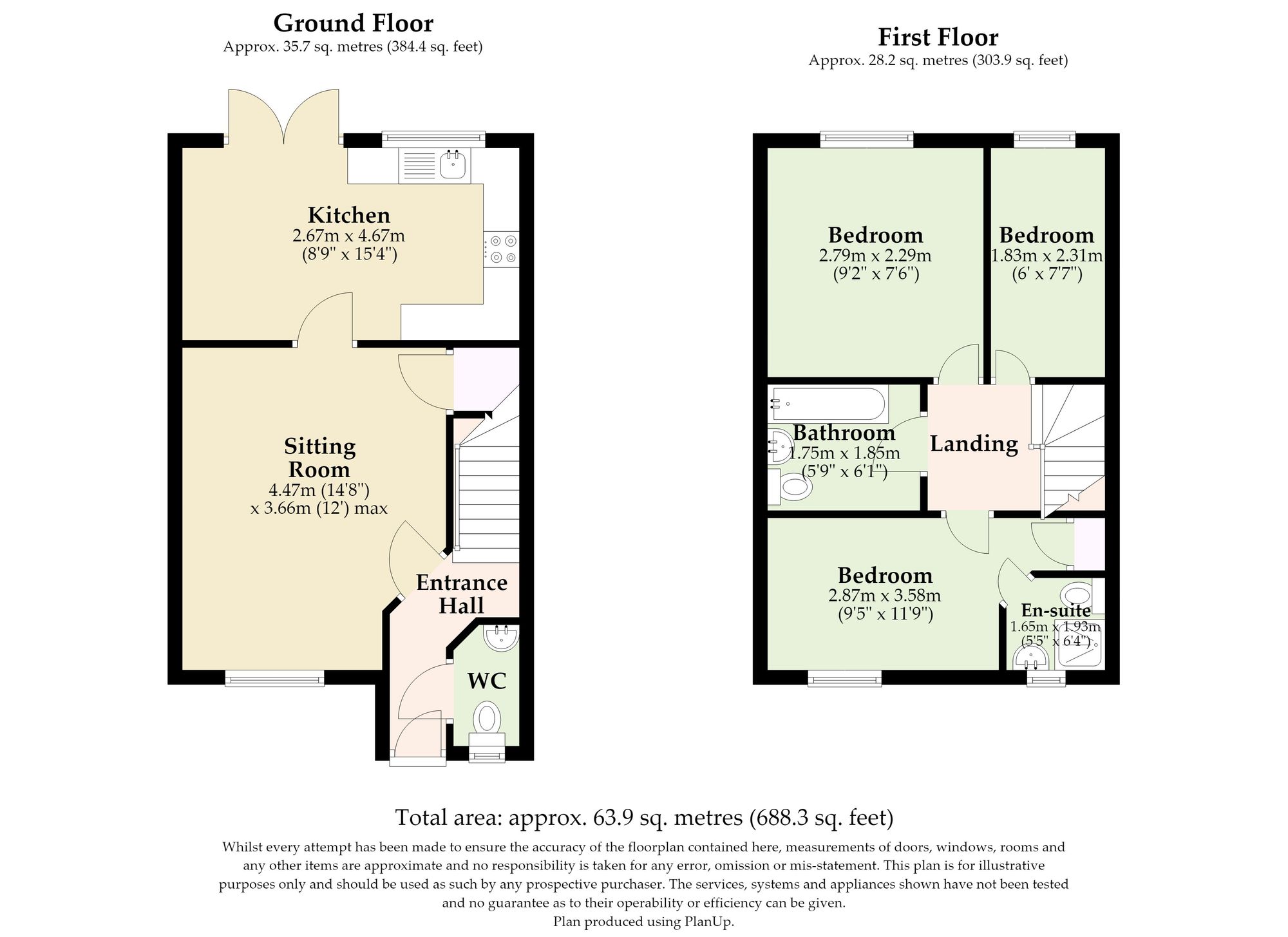 9 Bodmin Drive, Norwich floorplan