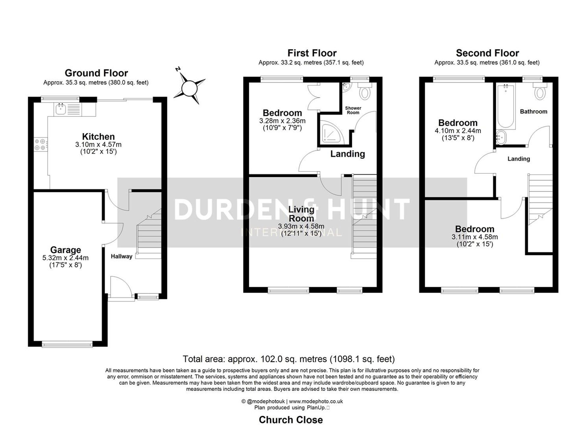 14 Church Close, Loughton floorplan