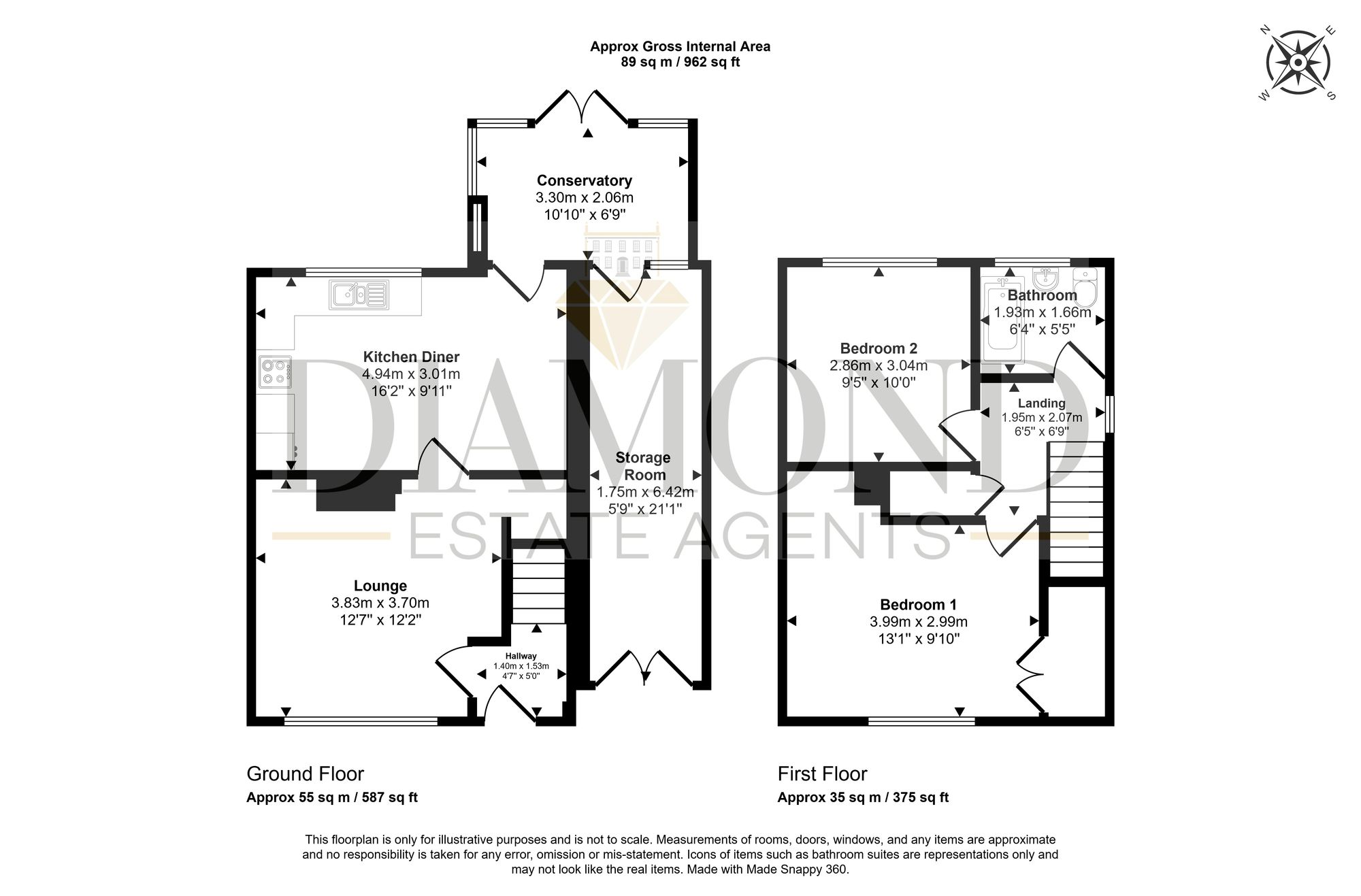 54 Sunningbrook Road, Tiverton floorplan